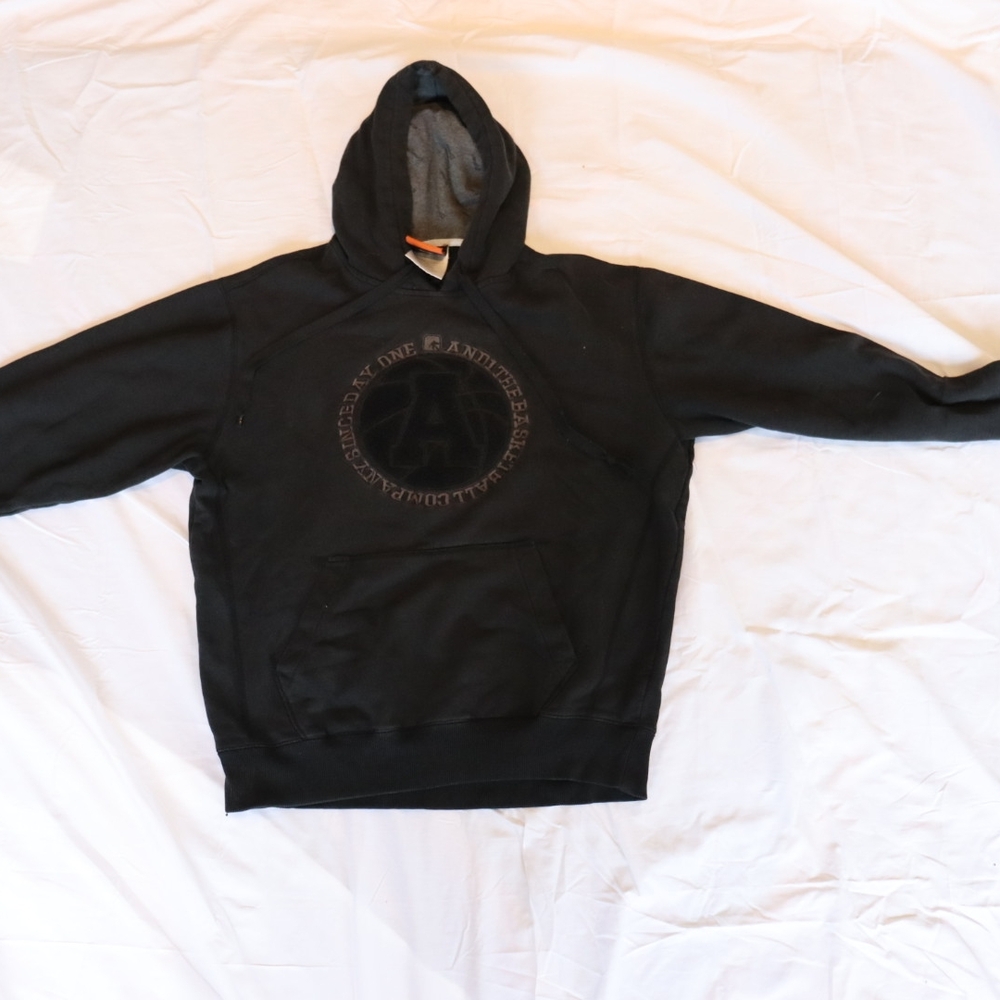 AND1 Vintage Black Hoodie